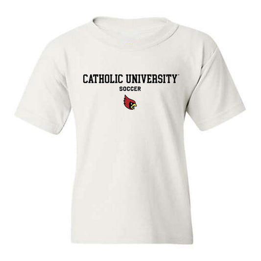 Catholic - NCAA Women's Soccer : Carly Lewinski - Classic Shersey Youth T-Shirt-0