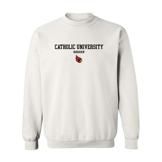 Catholic - NCAA Women's Soccer : Carly Lewinski - Classic Shersey Crewneck Sweatshirt-0