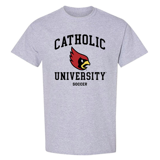 Catholic - NCAA Men's Soccer : Ellington Andrews - Classic Shersey T-Shirt-0