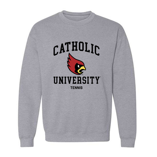 Catholic - NCAA Men's Tennis : Lorenzo Neri - Classic Shersey Crewneck Sweatshirt-0