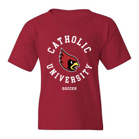 Catholic - NCAA Women's Soccer : Carly Lewinski - Classic Shersey Youth T-Shirt-0