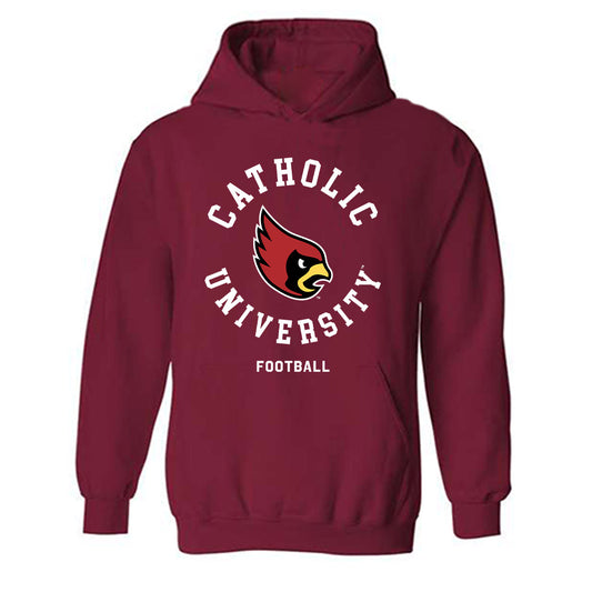 Catholic - NCAA Football : Diego Paredes - Classic Shersey Hooded Sweatshirt-0