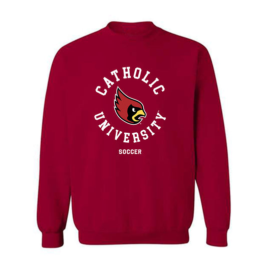 Catholic - NCAA Men's Soccer : Maria Fernanda Fernandez - Classic Shersey Crewneck Sweatshirt-0