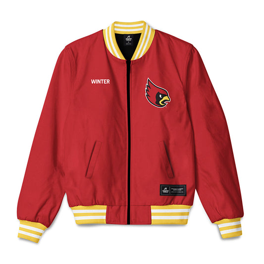 Catholic - NCAA Men's Track & Field : Peter Winter - Bomber Jacket-0