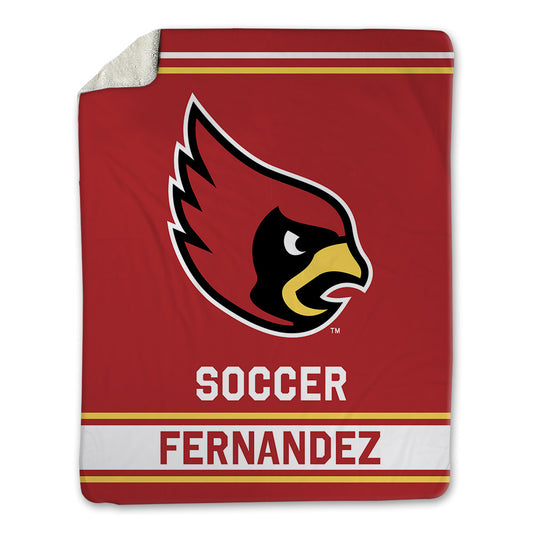 Catholic - NCAA Men's Soccer : Maria Fernanda Fernandez - Blanket-0