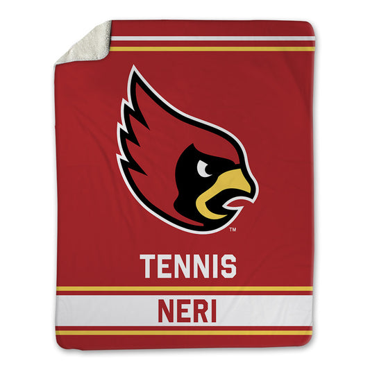 Catholic - NCAA Men's Tennis : Lorenzo Neri - Blanket-0