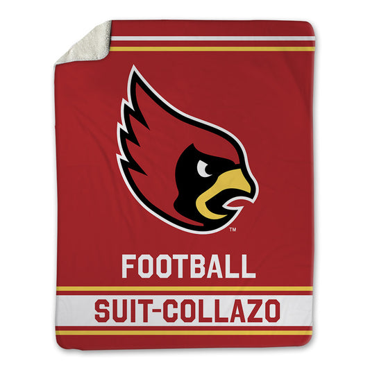 Catholic - NCAA Football : Jacob Suit-Collazo - Blanket-0