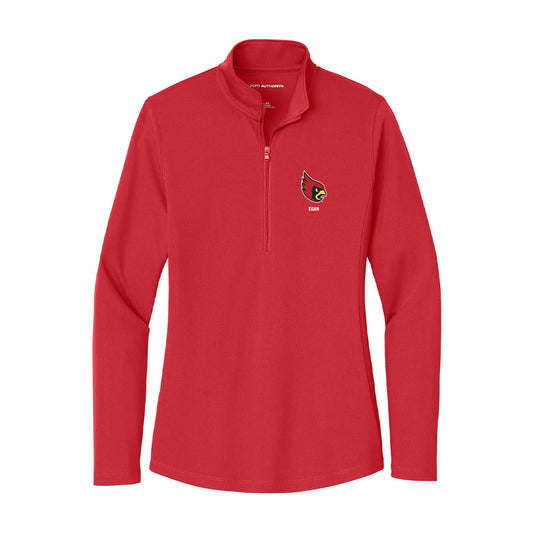 Catholic - NCAA Women's Track & Field : Catherine Egan - Women's Lightweight Quarter Zip Jacket-0