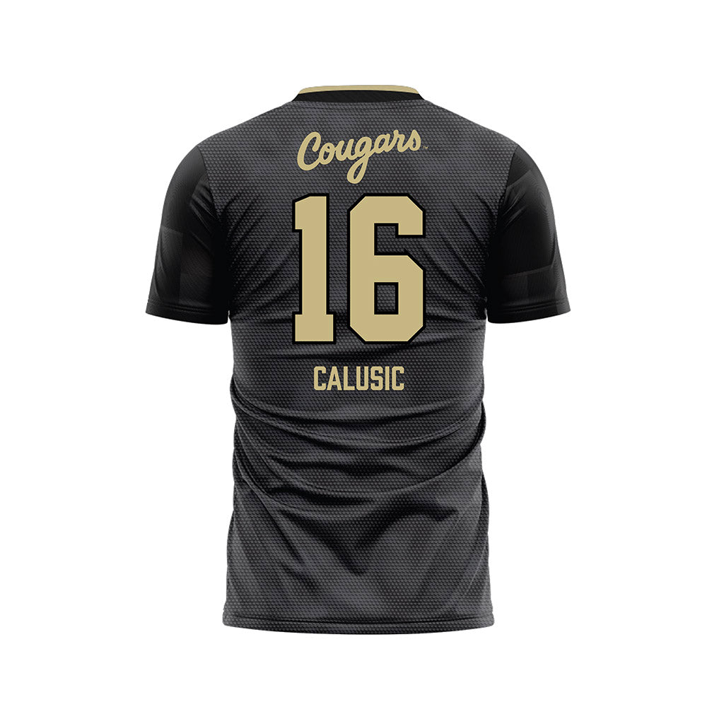 Charleston - NCAA Women's Soccer : Viktorija Calusic - Black Soccer Jersey-1