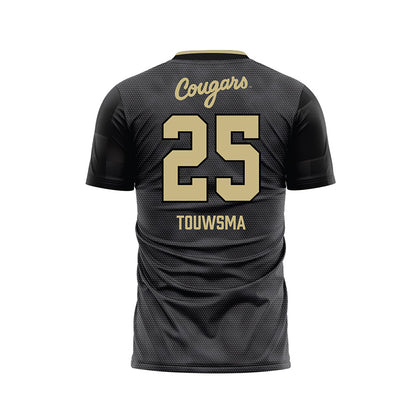 Charleston - NCAA Women's Soccer : Lucia Touwsma - Black Soccer Jersey-1