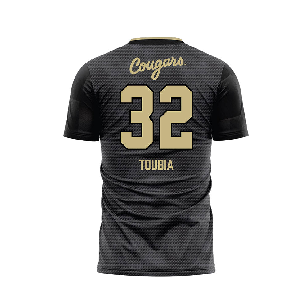 Charleston - NCAA Women's Soccer : Caitlyn Toubia - Black Soccer Jersey-1