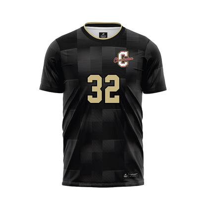 Charleston - NCAA Women's Soccer : Caitlyn Toubia - Black Soccer Jersey-0