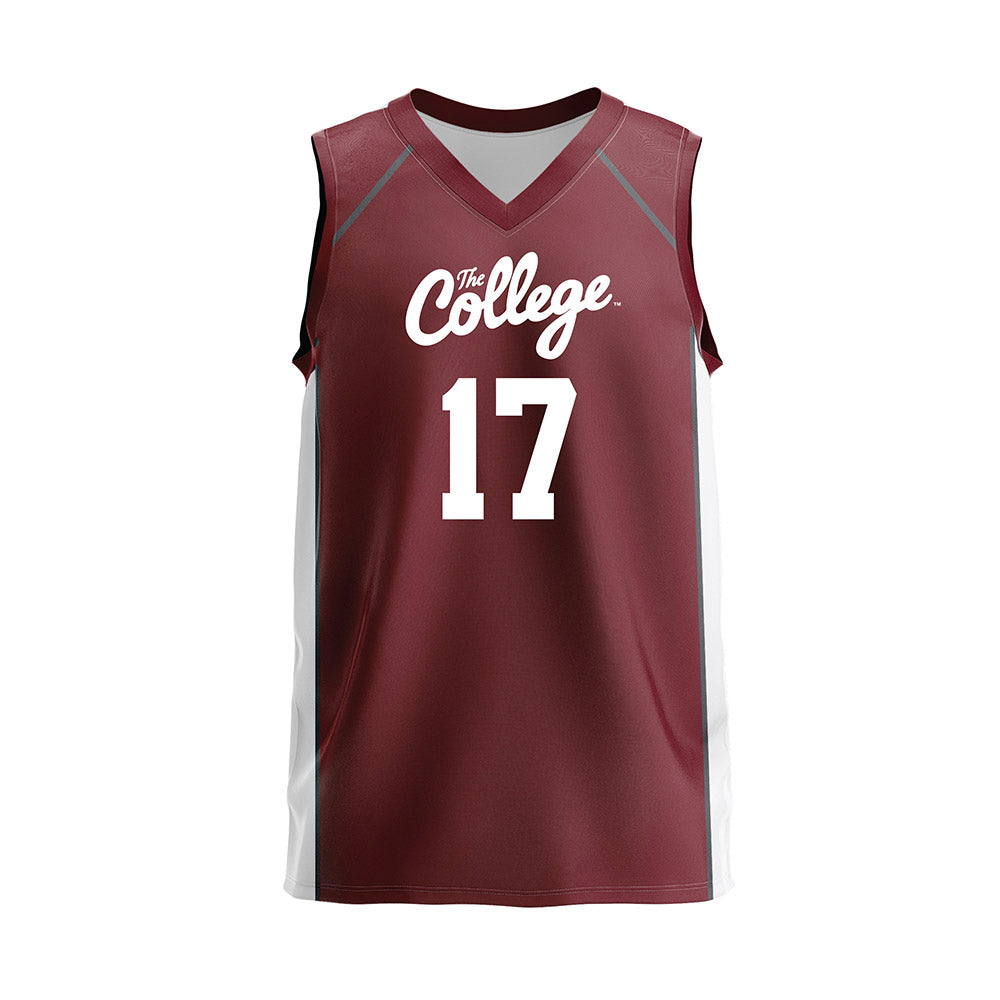 Charleston - NCAA Women's Volleyball : Deanna Dollar - Red Volleyball Jersey-0