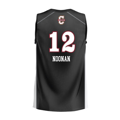 Charleston - NCAA Women's Volleyball : Caroline Noonan - Black Volleyball Jersey-1