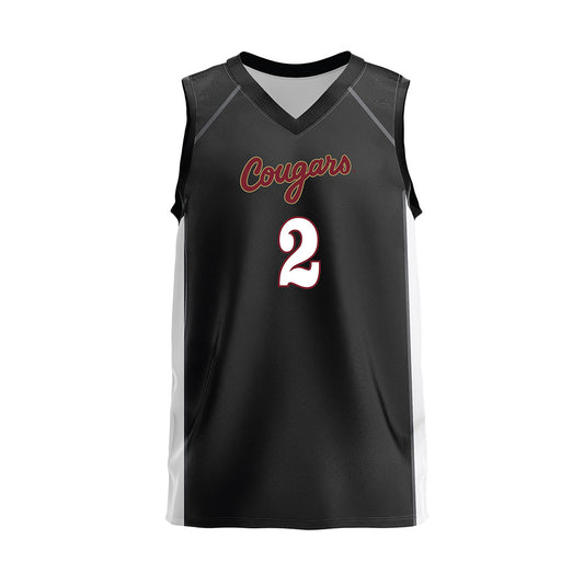 Charleston - NCAA Women's Volleyball : Jumana Martin - Black Volleyball Jersey-0