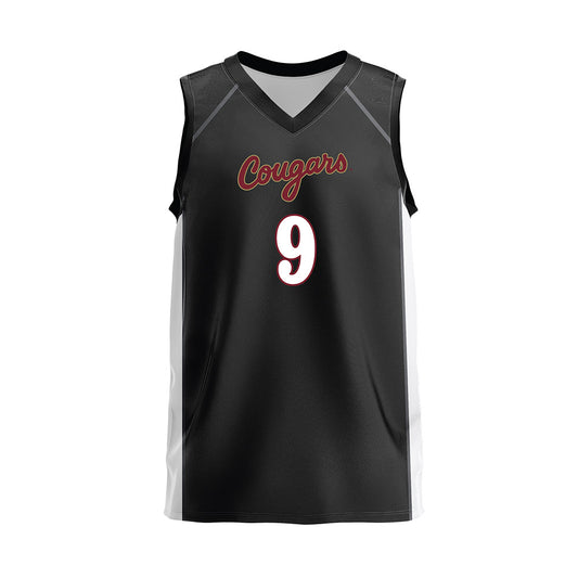 Charleston - NCAA Women's Volleyball : Emma Duffield - Black Volleyball Jersey-0