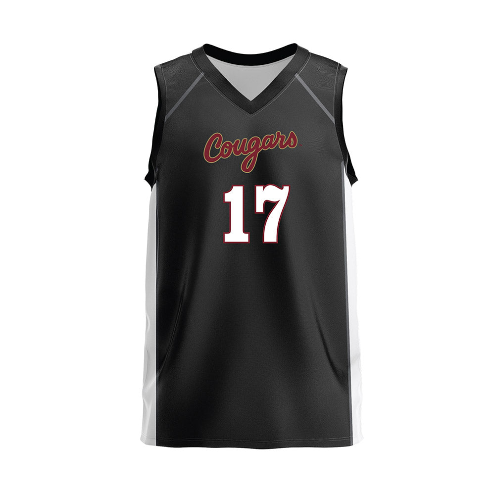 Charleston - NCAA Women's Volleyball : Deanna Dollar - Black Volleyball Jersey-0
