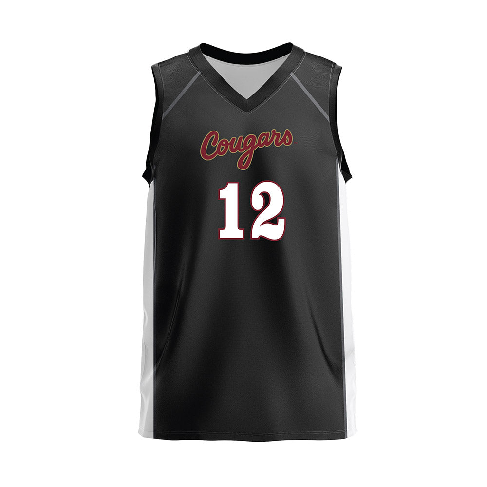 Charleston - NCAA Women's Volleyball : Caroline Noonan - Black Volleyball Jersey-0
