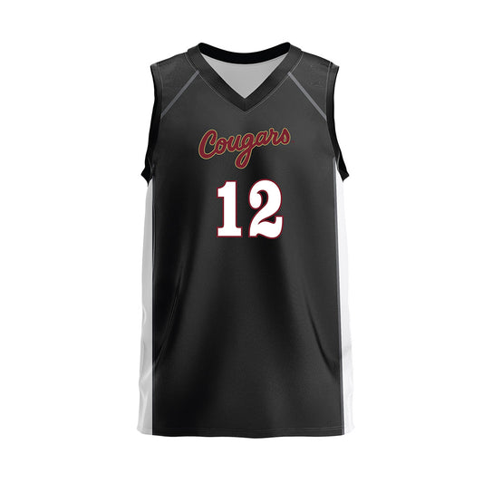 Charleston - NCAA Women's Volleyball : Caroline Noonan - Black Volleyball Jersey-0