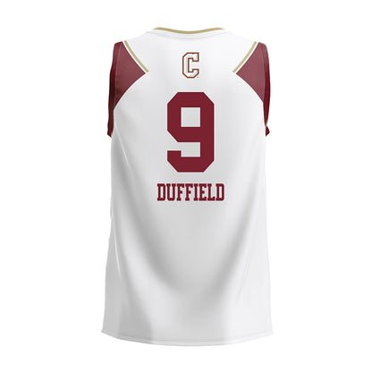 Charleston - NCAA Women's Volleyball : Emma Duffield - White Volleyball Jersey-1