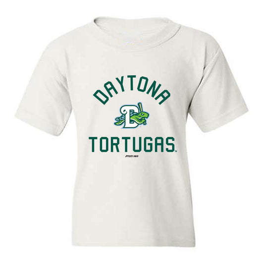 Daytona Tortugas - MILB Baseball : Logan Tanner - Youth T-Shirt-0