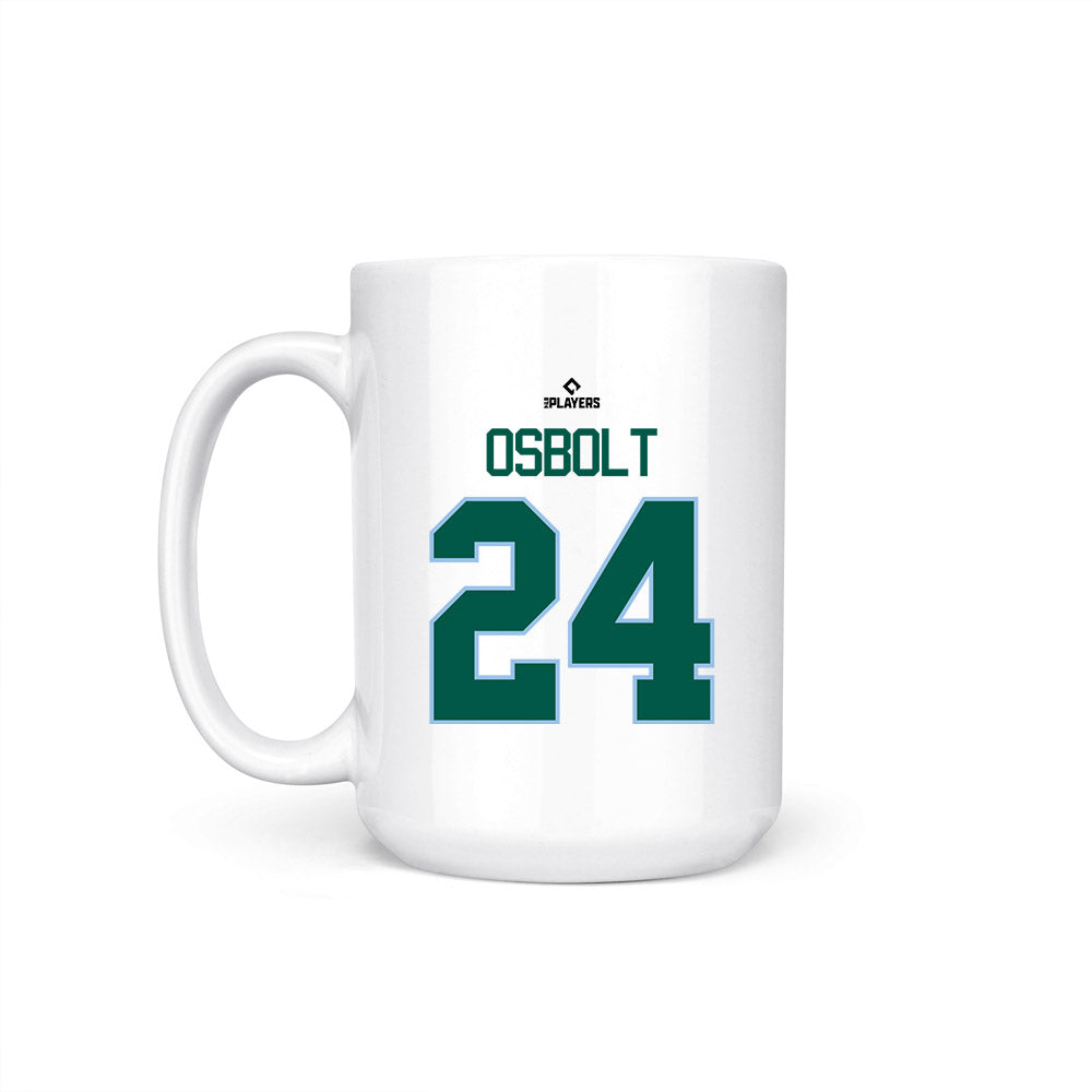 Daytona Tortugas - MILB Baseball : Braden Osbolt - Coffee Mug-1