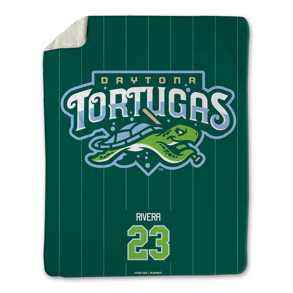 Daytona Tortugas - MILB Baseball : Alejandro Rivera - Blanket-0