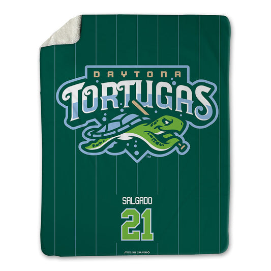 Daytona Tortugas - MILB Baseball : Bryan Salgado - Blanket-0