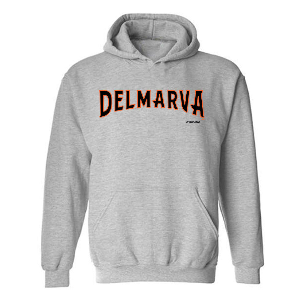 Delmarva Shorebirds - MILB Baseball : Javier Gonzalez - Hooded Sweatshirt-0
