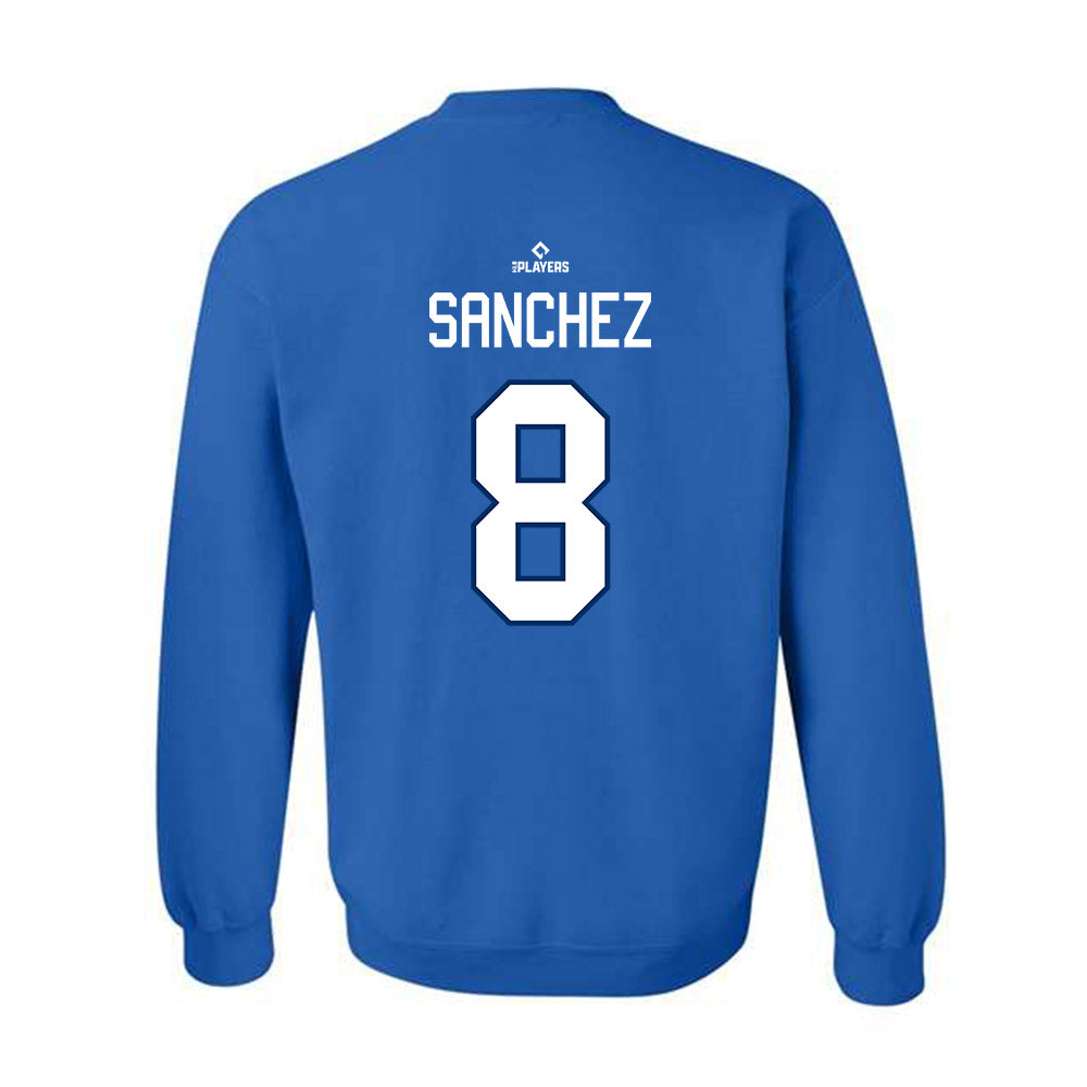 Dunedin Blue Jays - MILB Baseball : Juan Sanchez - Crewneck Sweatshirt-1