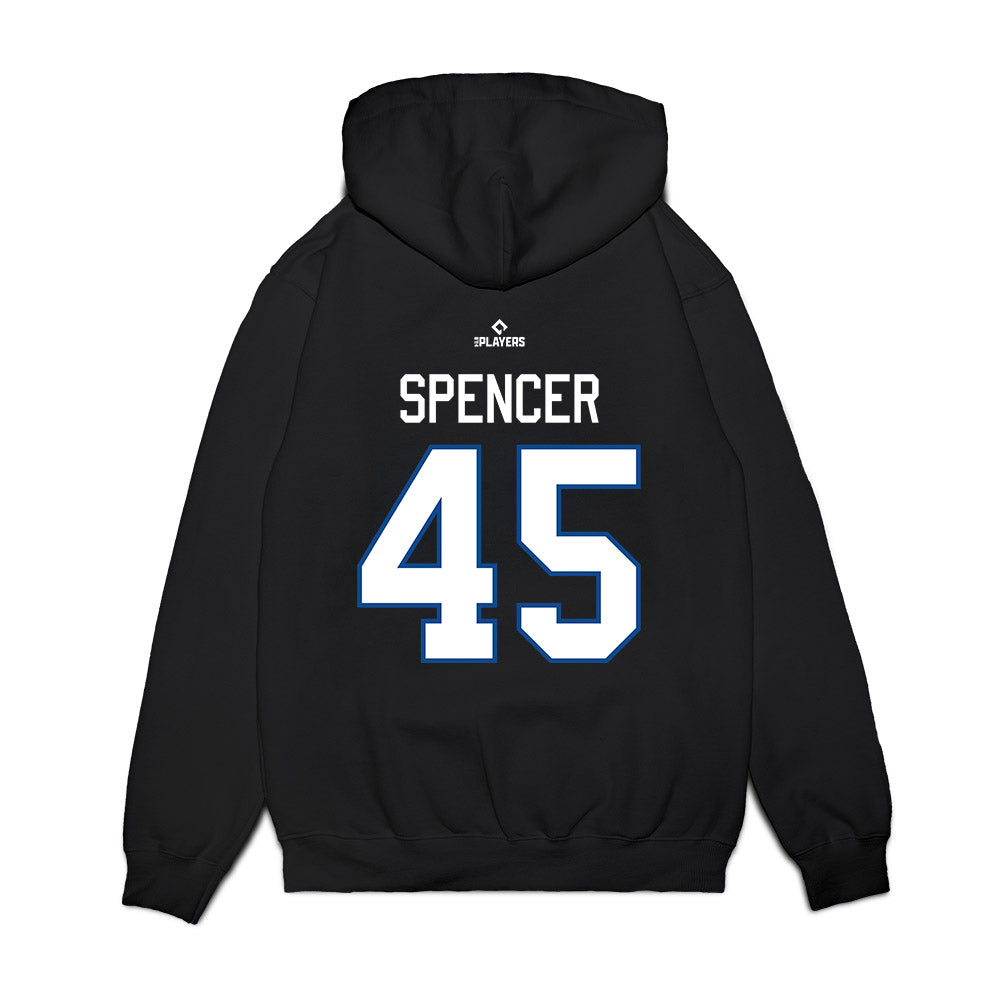 Dunedin Blue Jays - MILB Baseball : Jared Spencer - Premium Hooded Sweatshirt-1