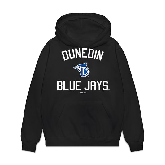 Dunedin Blue Jays - MILB Baseball : Juan Sanchez - Premium Hooded Sweatshirt-0