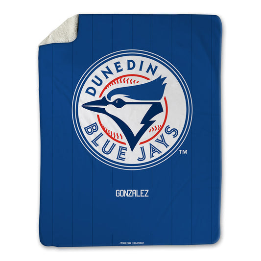 Dunedin Blue Jays - MILB Baseball : Eduar Gonzalez - Blanket-0