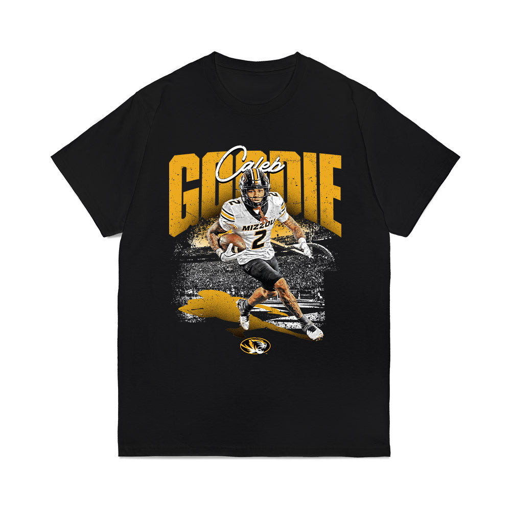 Missouri - NCAA Football : Caleb Goodie - Collage Comfort Colors T-Shirt-0