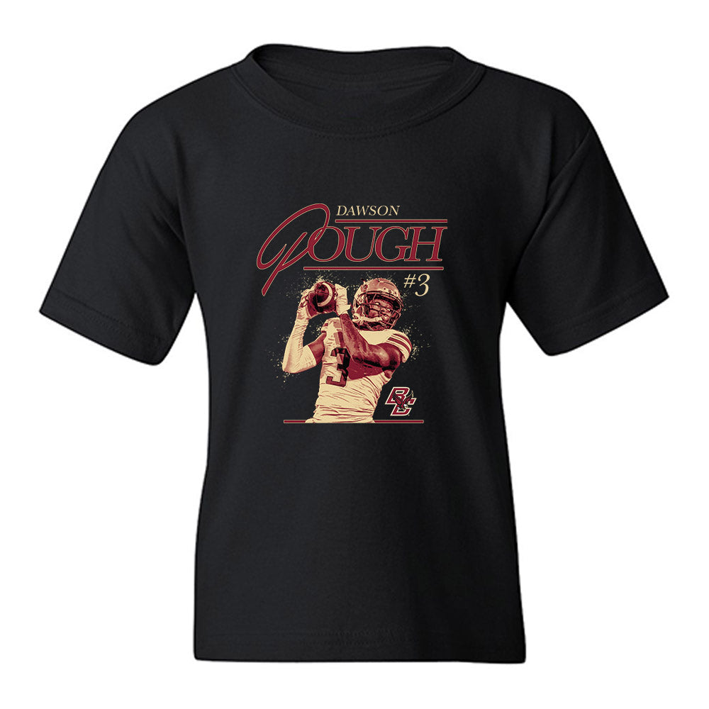 Boston College - NCAA Football : Dawson Pough - Graphic Youth T-Shirt-0
