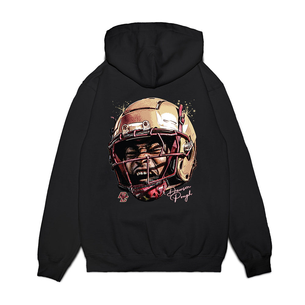 Boston College - NCAA Football : Dawson Pough - Game Face Premium Hooded Sweatshirt-1