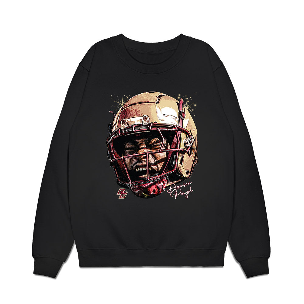 Boston College - NCAA Football : Dawson Pough - Game Face Premium Crewneck Sweatshirt-0