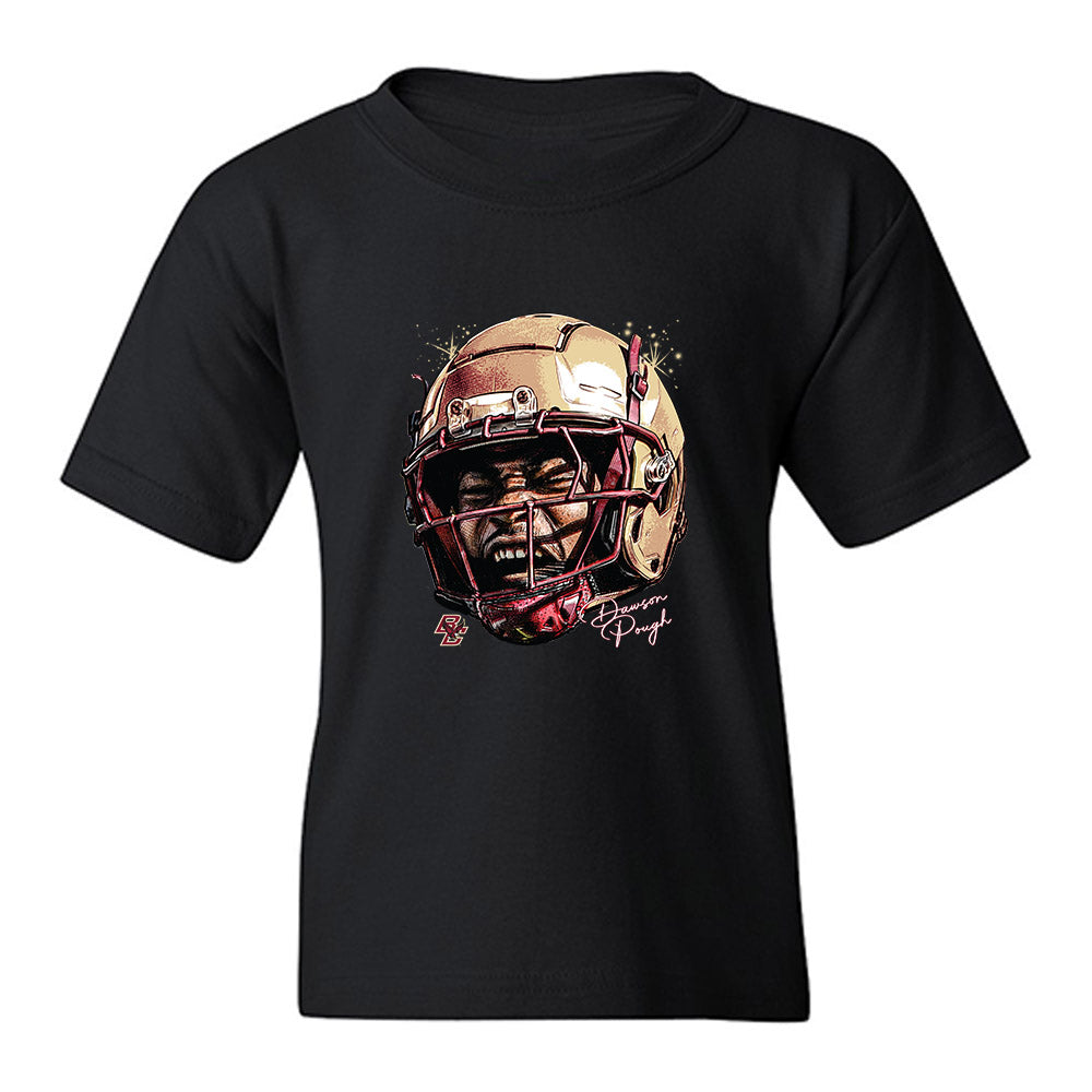 Boston College - NCAA Football : Dawson Pough - Game Face Youth T-Shirt-0