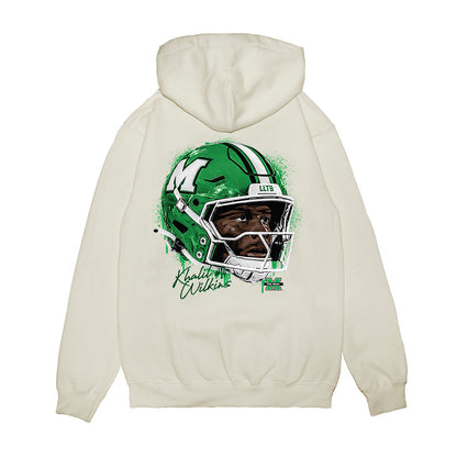 Marshall - NCAA Football : Khalil Wilkins - Game Face Premium Hooded Sweatshirt-1