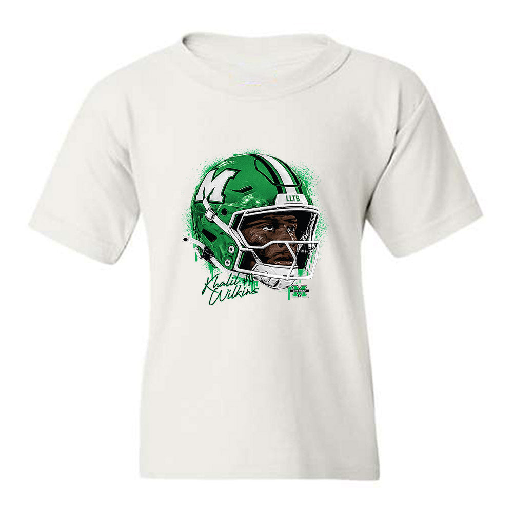 Marshall - NCAA Football : Khalil Wilkins - Game Face Youth T-Shirt-0