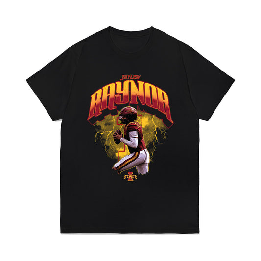 Iowa State - NCAA Football : Jaylen Raynor - Graphic Comfort Colors T-Shirt-0