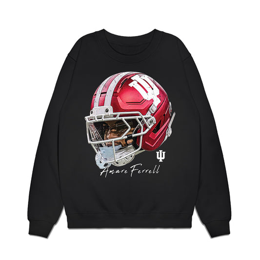 Indiana - NCAA Football : Amare Ferrell - Game Face Premium Crewneck Sweatshirt-0