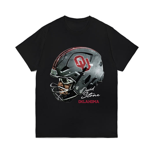 Oklahoma - NCAA Football : David Stone - Game Face Comfort Colors T-Shirt-0