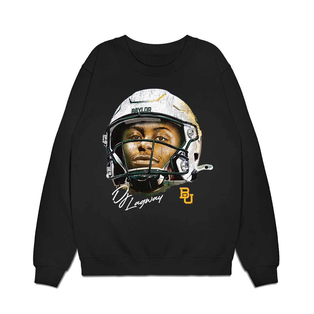 Baylor - NCAA Football : DJ Lagway - Graphic Premium Crewneck Sweatshirt-0