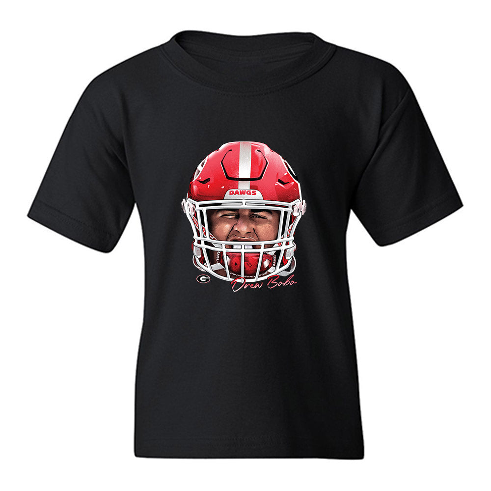 Georgia - NCAA Football : Drew Bobo - Game Face Youth T-Shirt-0