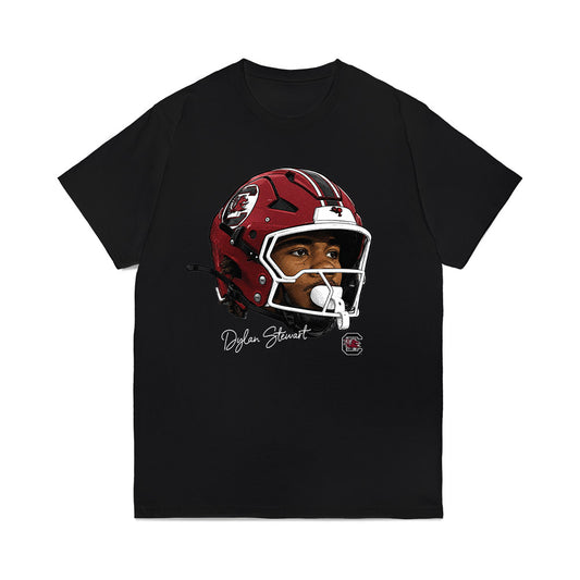 South Carolina - NCAA Football : Dylan Stewart - Game Face Comfort Colors T-Shirt-0