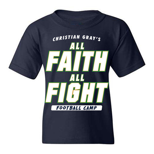 Notre Dame - NCAA Football : Christian Gray - Graphic Youth T-Shirt-0