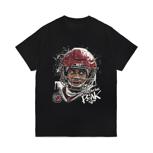 South Carolina - NCAA Football : Jacarrius Peak - Game Face Comfort Colors T-Shirt-0