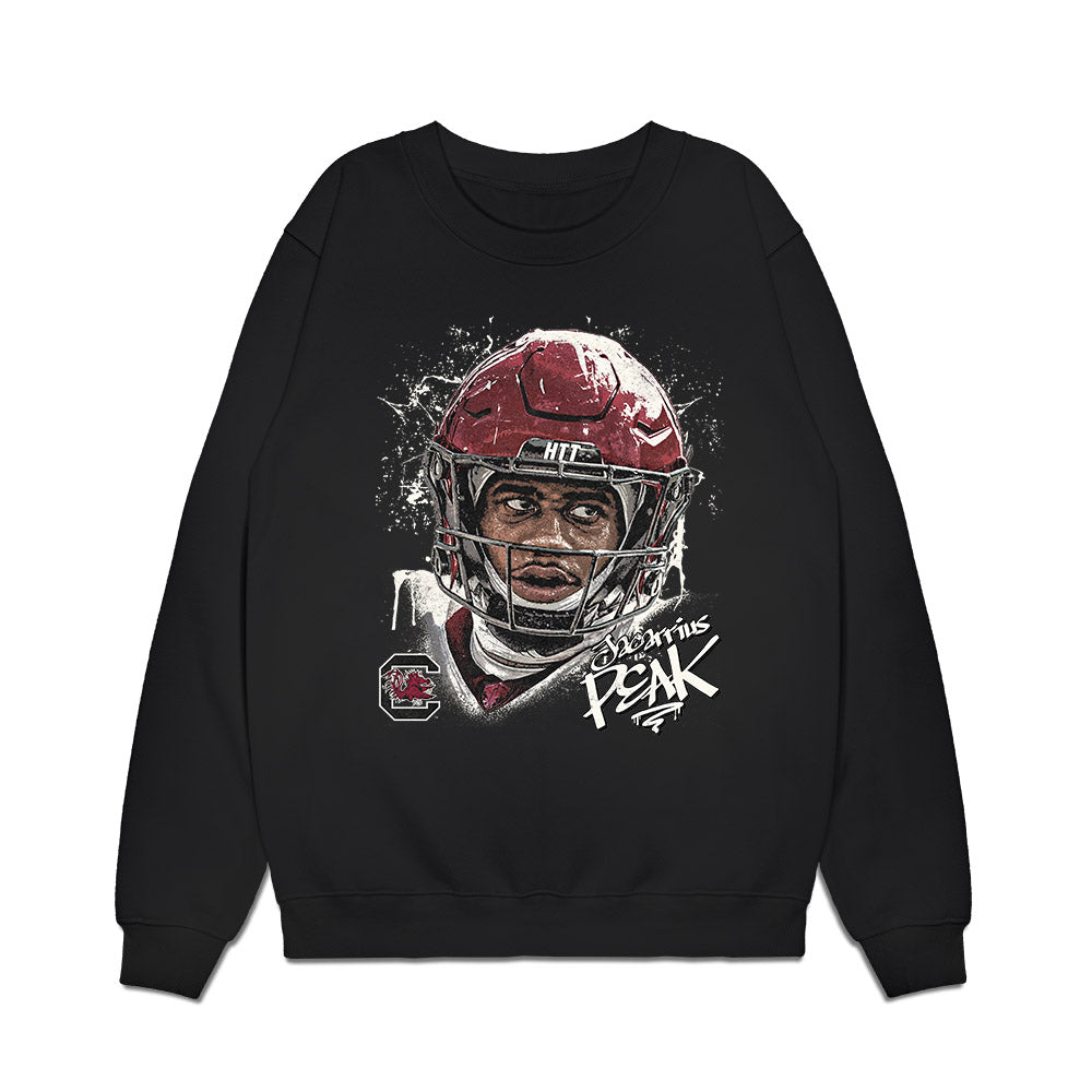 South Carolina - NCAA Football : Jacarrius Peak - Game Face Premium Crewneck Sweatshirt-0