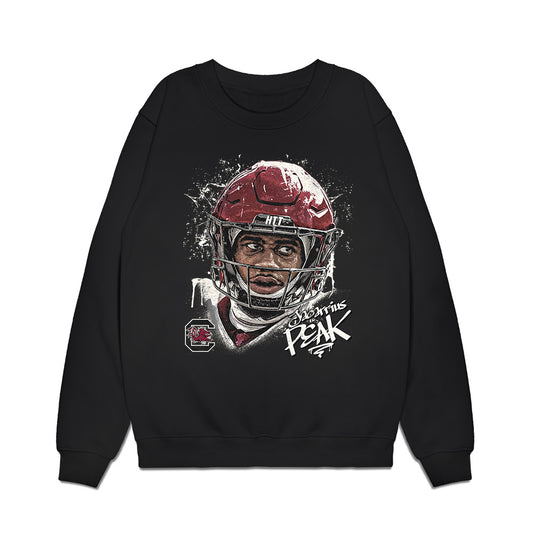 South Carolina - NCAA Football : Jacarrius Peak - Game Face Premium Crewneck Sweatshirt-0